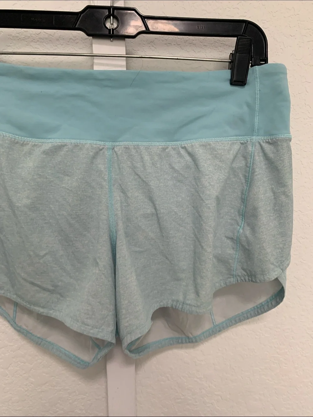 Lululemon Speed Up Light Blue Running Athletic Shorts